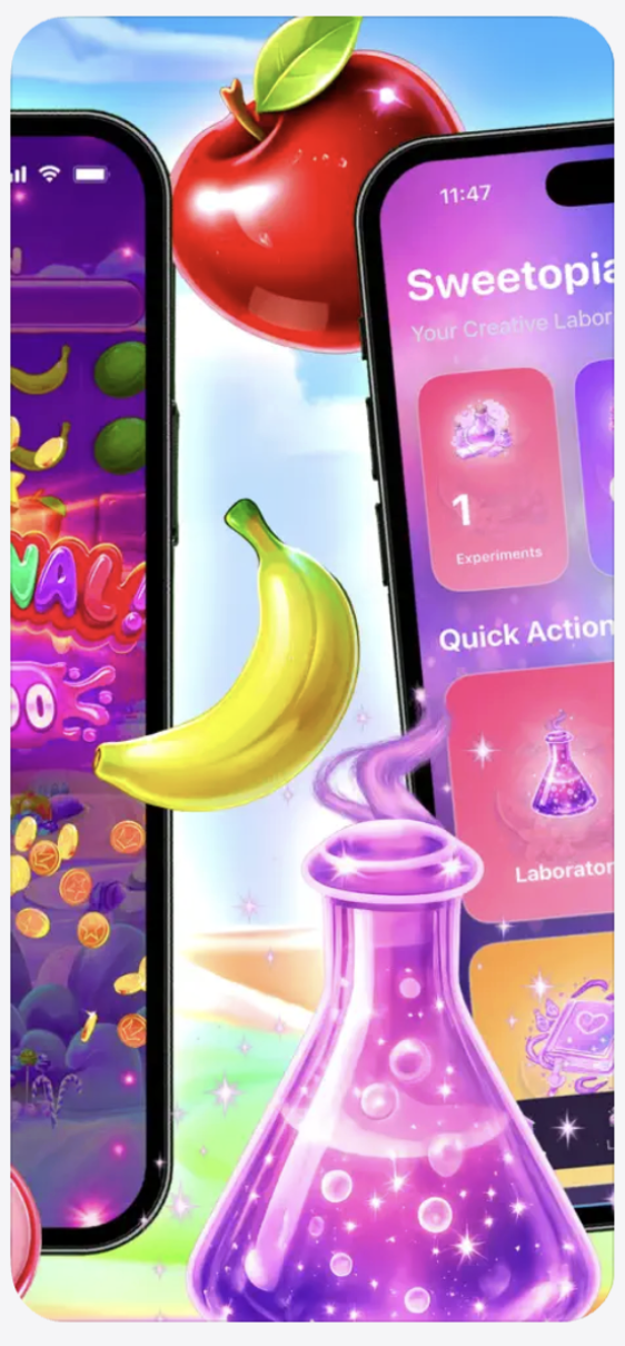 Fifth preview image Sweetopia Lab app